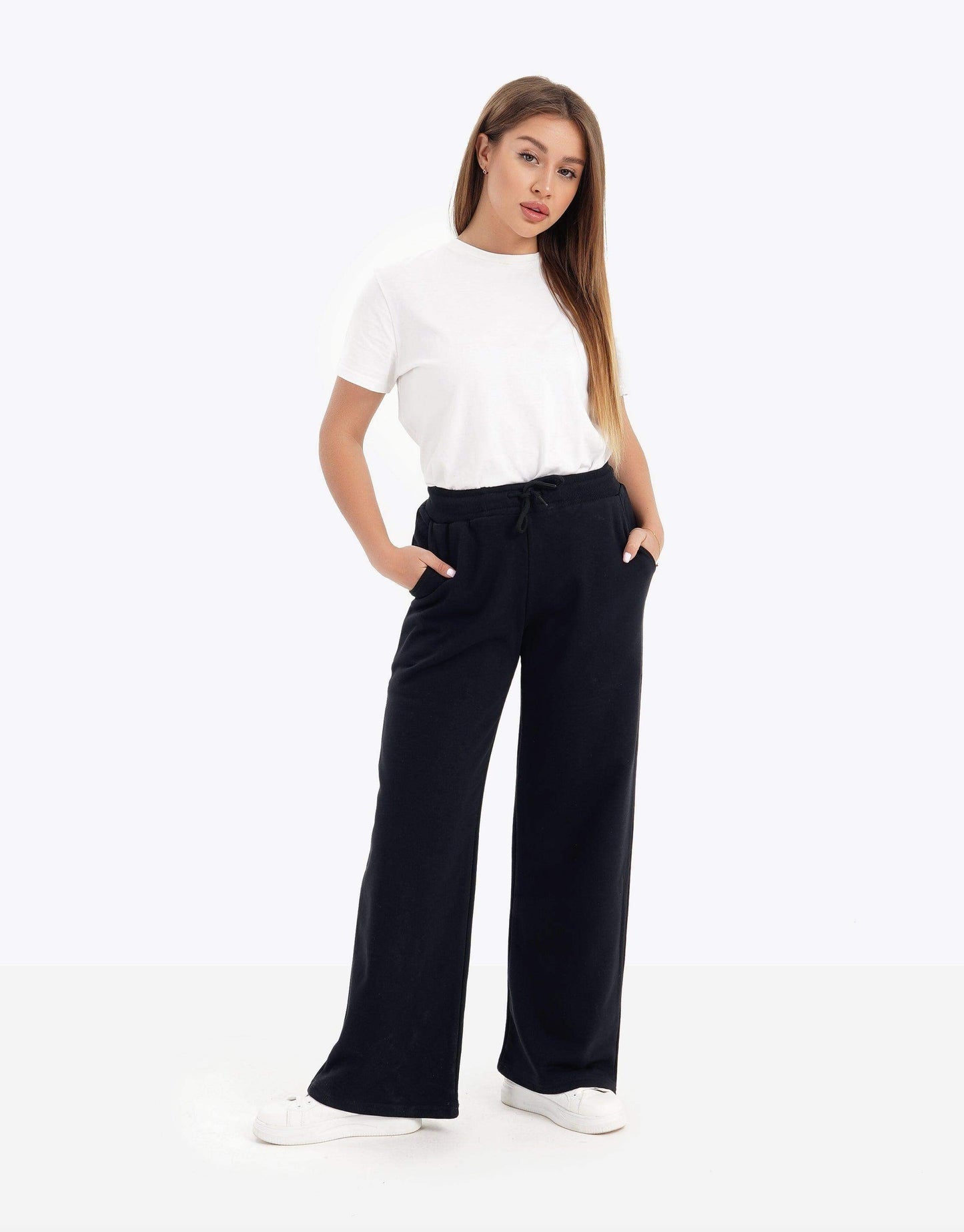 Wide Cotton Pants - Carina - ÙƒØ§Ø±ÙŠÙ†Ø§