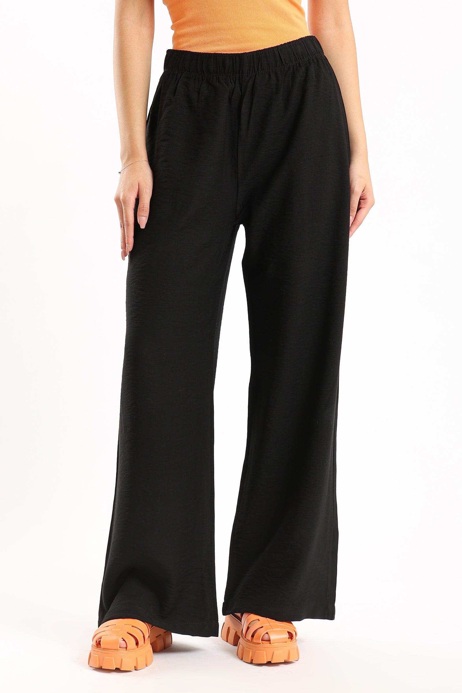 Wide Fit Elasticated Pants - Clue Wear