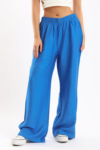 Wide Fit Elasticated Pants - Clue Wear