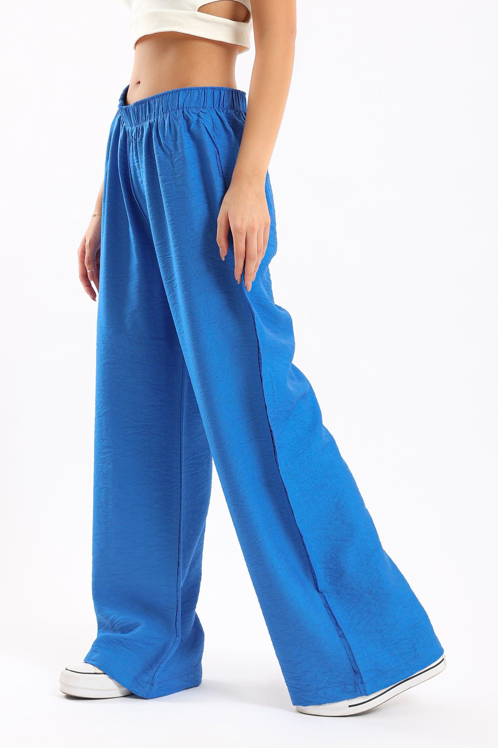 Wide Fit Elasticated Pants - Clue Wear