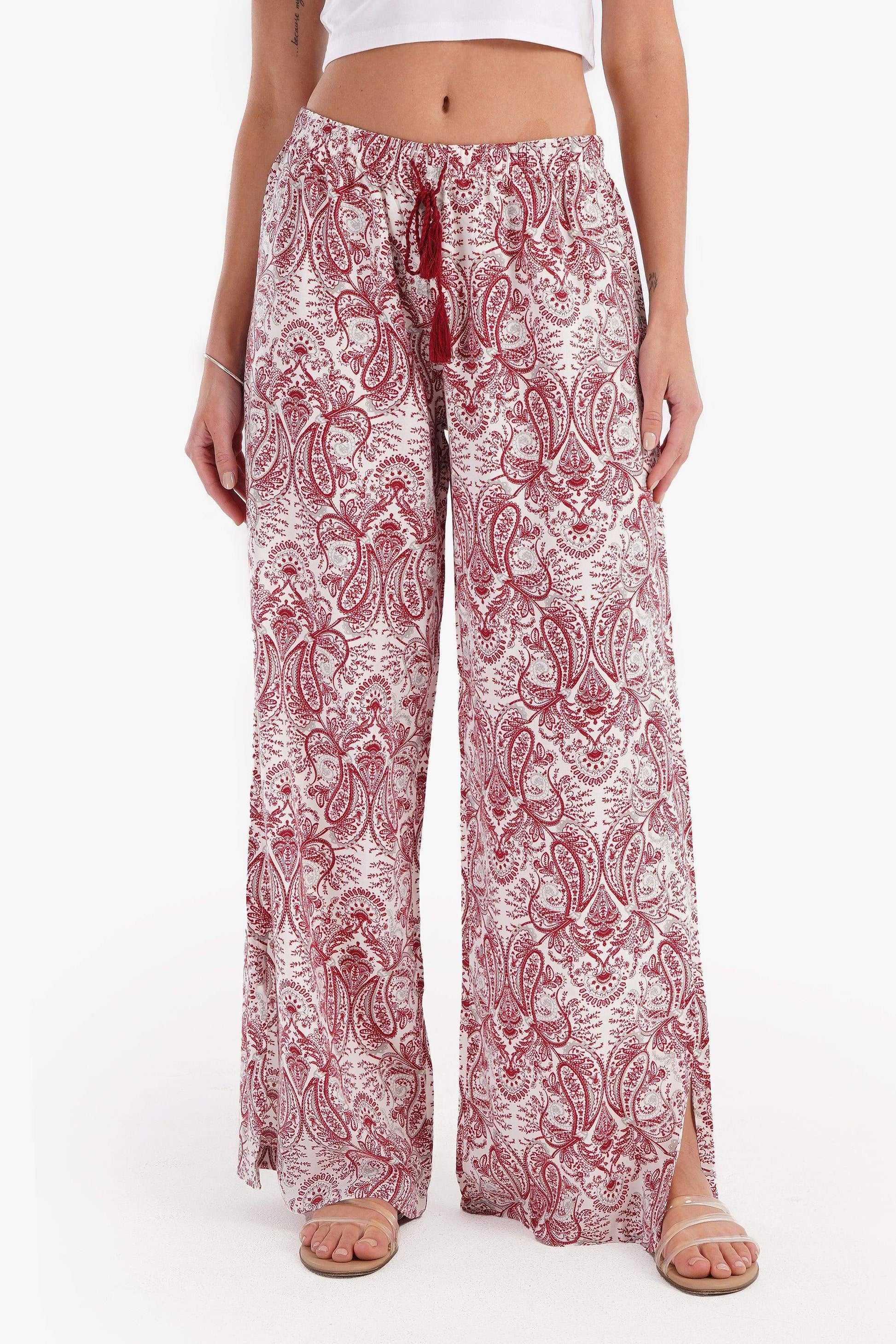 Wide Leg Pyjama Pants - Carina - ÙƒØ§Ø±ÙŠÙ†Ø§