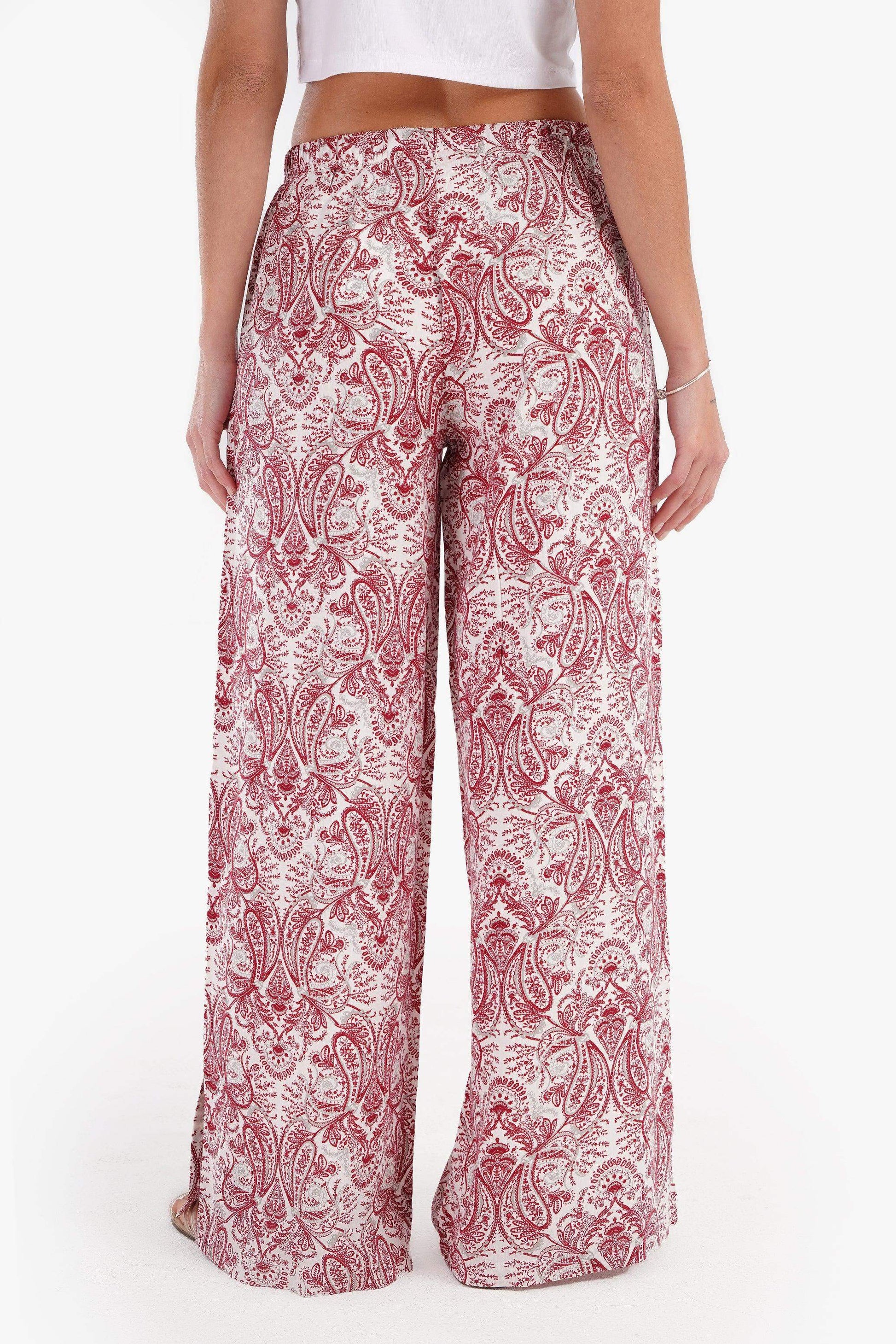 Wide Leg Pyjama Pants - Carina - ÙƒØ§Ø±ÙŠÙ†Ø§