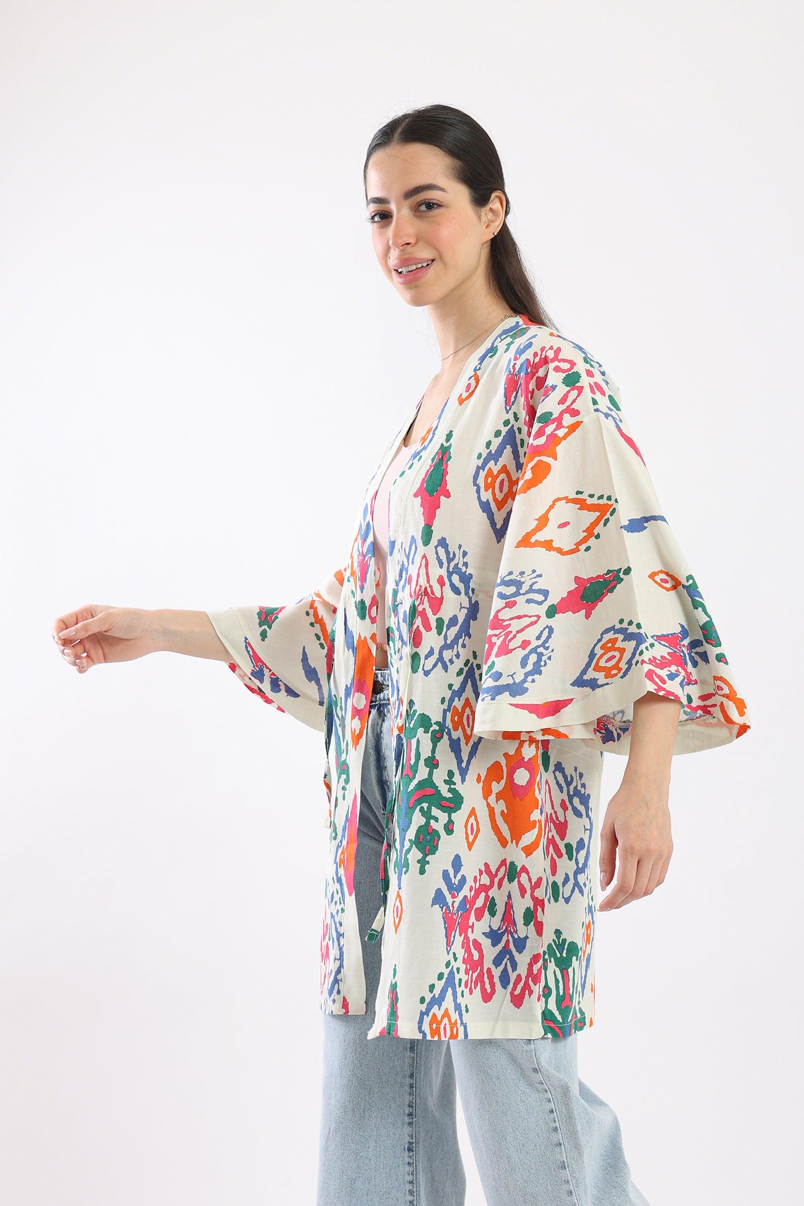 Wide Sleeves Kimono - Clue Wear