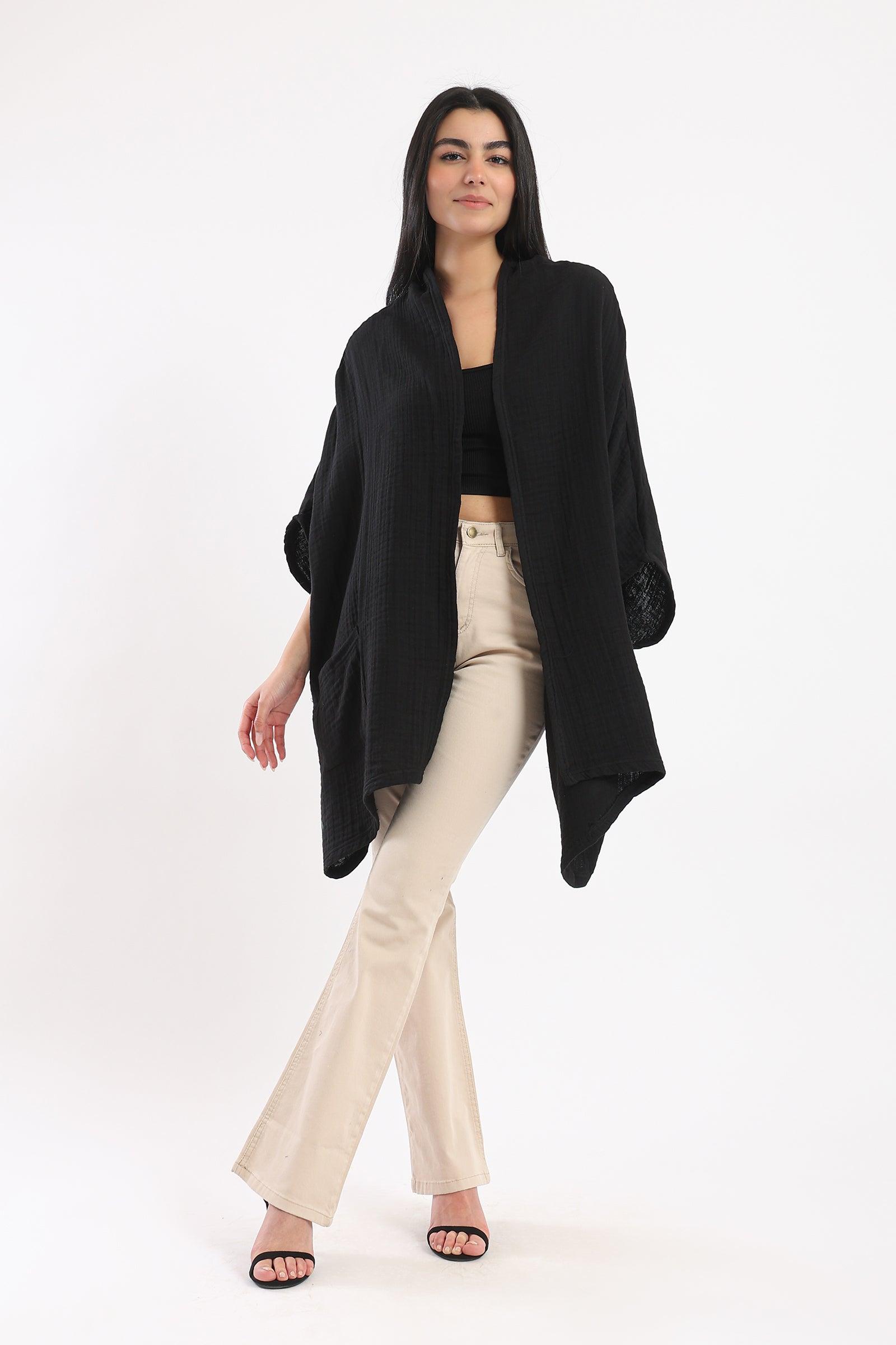 Wide Sleeves Loose Kimono - Clue-wear