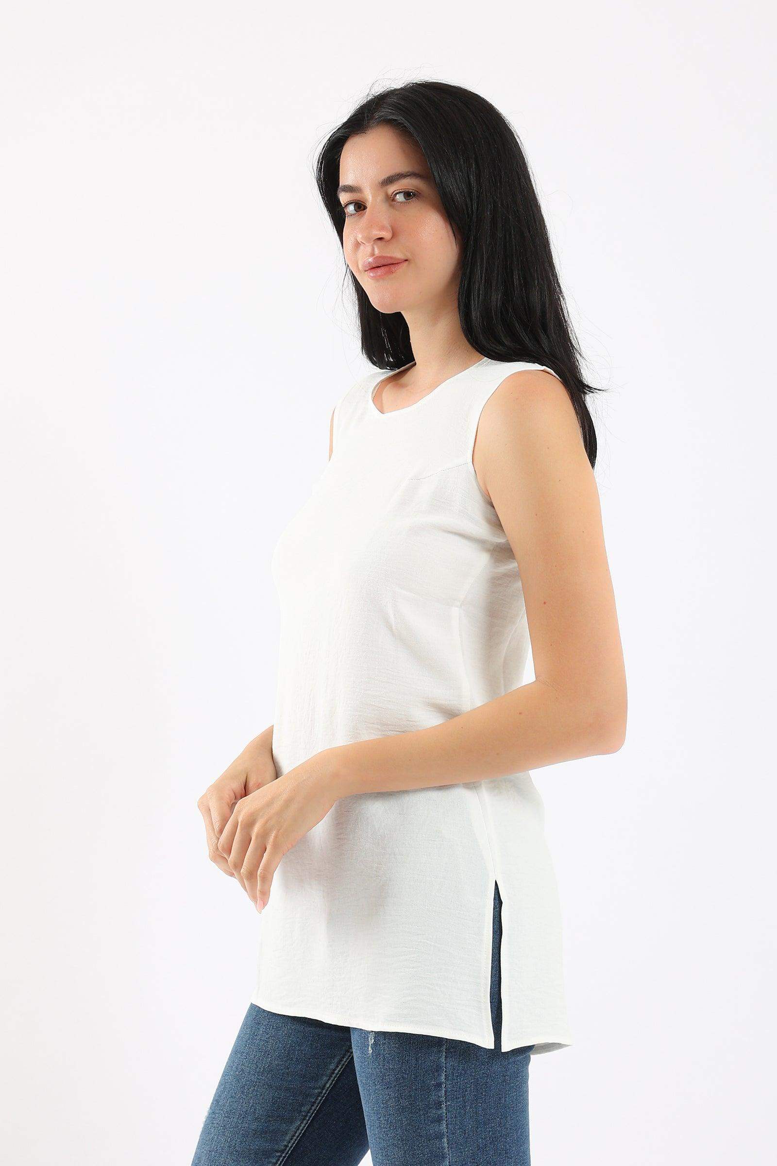 Wide Strap Sleeveless Top - Carina - ÙƒØ§Ø±ÙŠÙ†Ø§