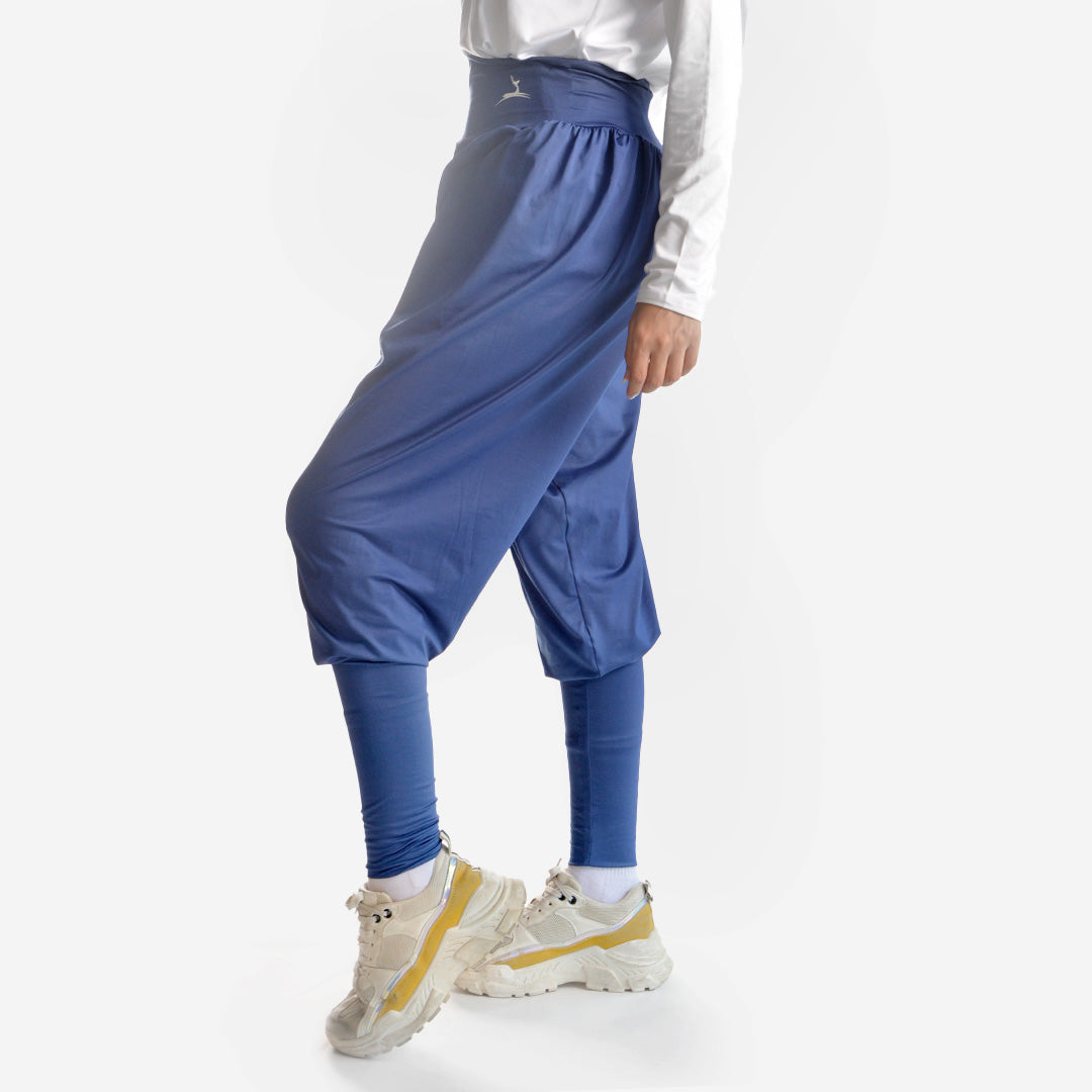 Plain Wide Leg Sports Pants