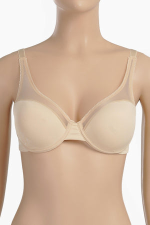 Wired Padded Tulle Bra - Carina - ÙƒØ§Ø±ÙŠÙ†Ø§