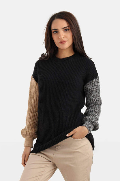 Wool Knitted Pullover - Carina - ÙƒØ§Ø±ÙŠÙ†Ø§