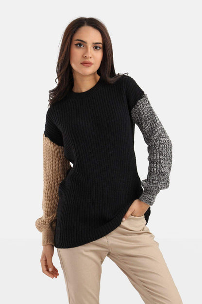 Wool Knitted Pullover - Carina - ÙƒØ§Ø±ÙŠÙ†Ø§