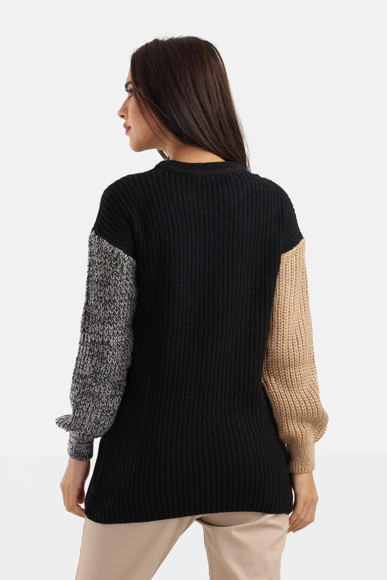 Wool Knitted Pullover - Carina - ÙƒØ§Ø±ÙŠÙ†Ø§