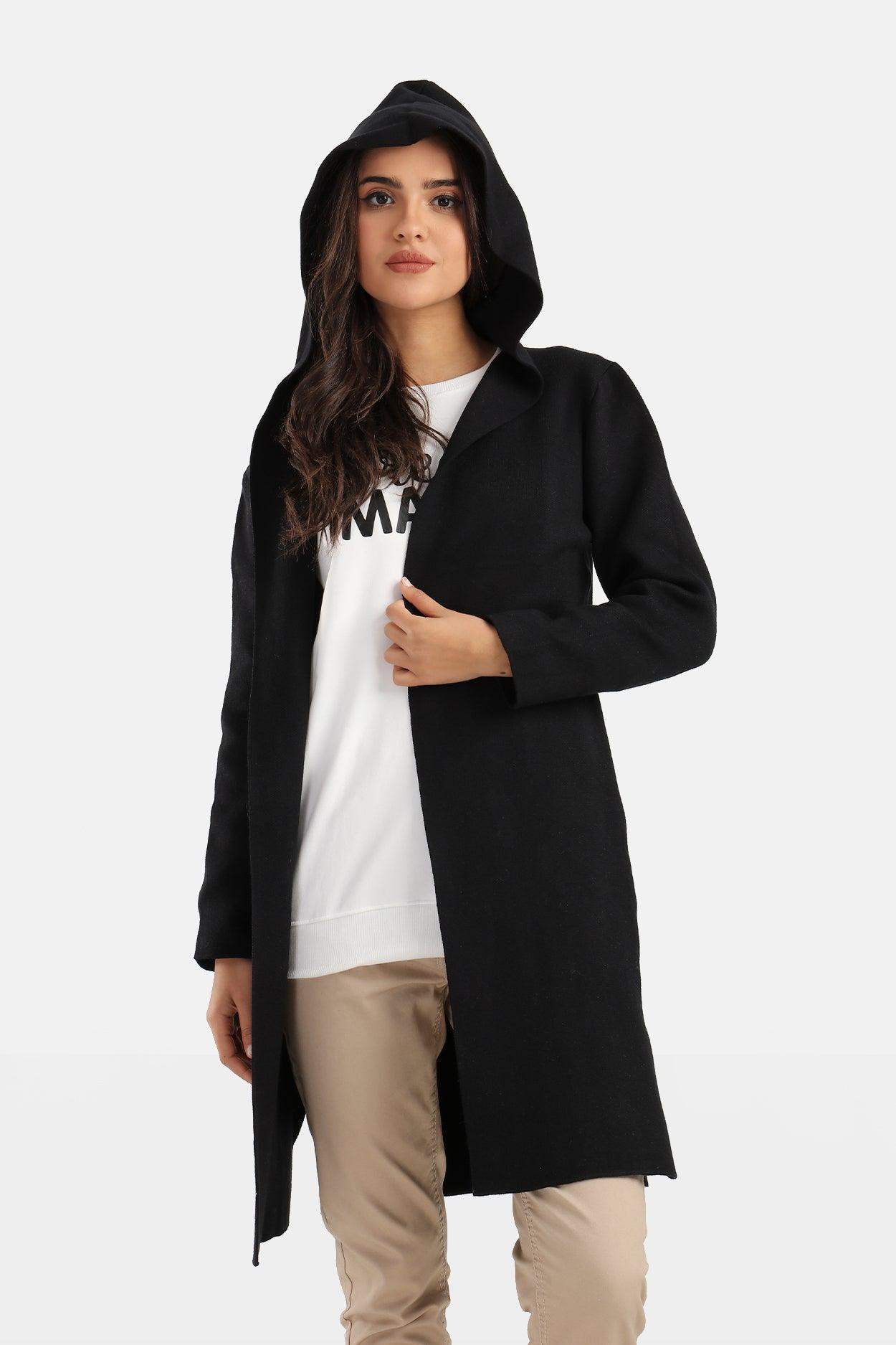 Wool Plain Coat - Carina - ÙƒØ§Ø±ÙŠÙ†Ø§