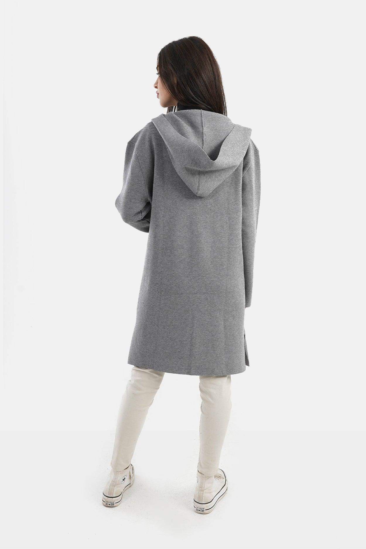 Wool Plain Coat - Carina - ÙƒØ§Ø±ÙŠÙ†Ø§