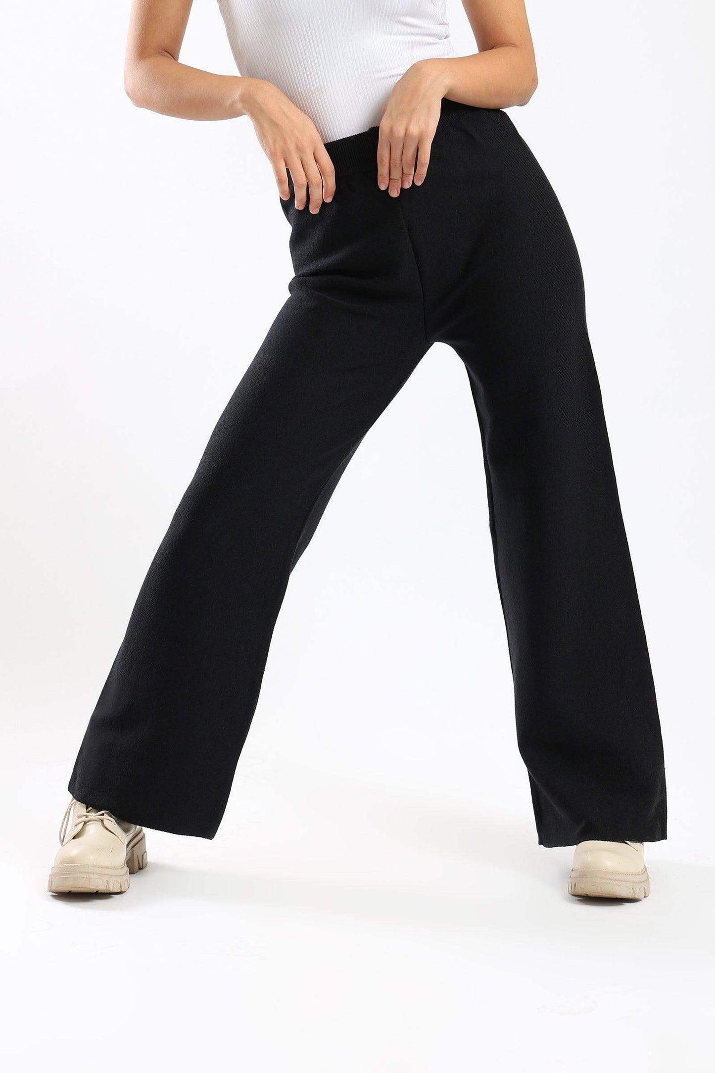 Wool Plain Lounge Pants - Carina - ÙƒØ§Ø±ÙŠÙ†Ø§