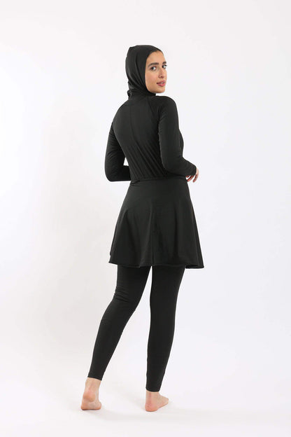 Zipper Closure Hijabi Swimsuit - Carina - ÙƒØ§Ø±ÙŠÙ†Ø§