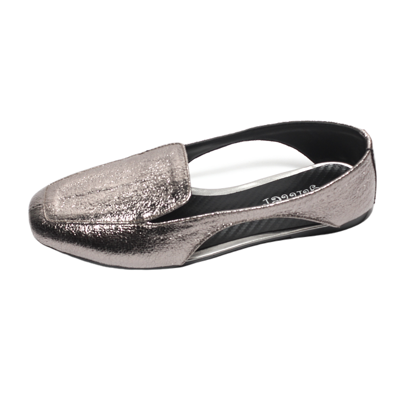 Glitter Classic Ballerina with Open Sides