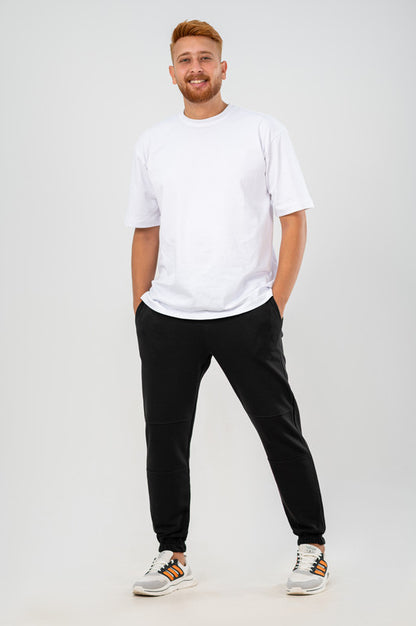 White Oversized Basic T-Shirt