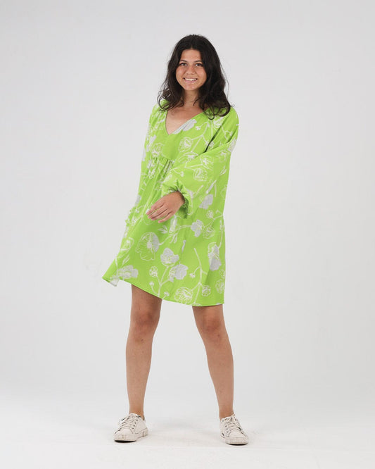 Lime - Floral Dress